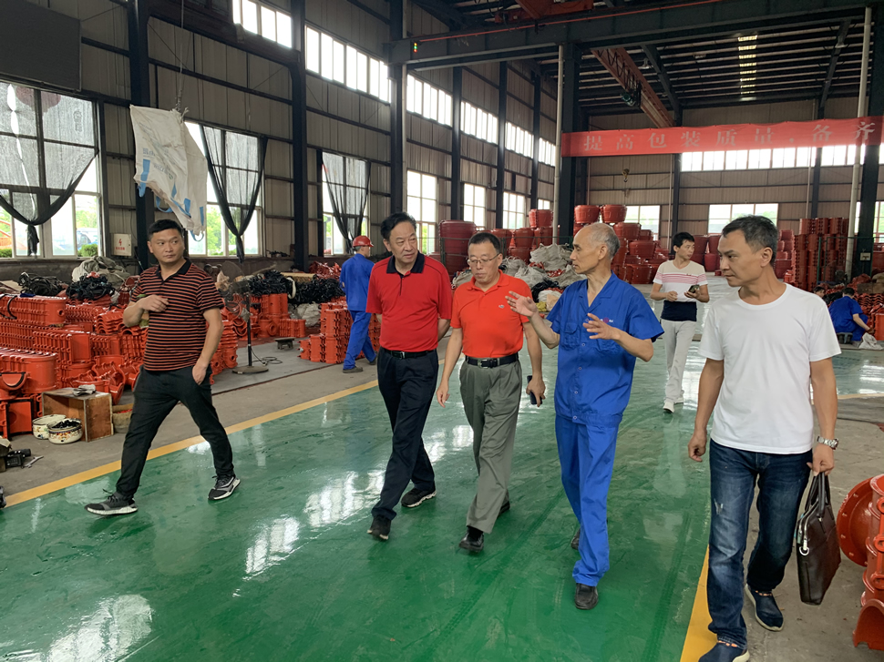 廣西水協(xié)會(huì)長楊建勞、秘書長鄭家榮來我司考察 座談 調(diào)研